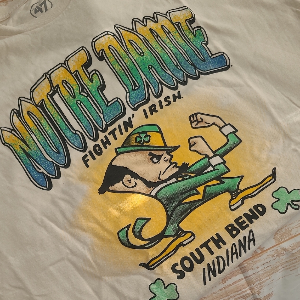 Notre Dame Fightin Irish .. 2x‎ .. T-Shirt .. NWT